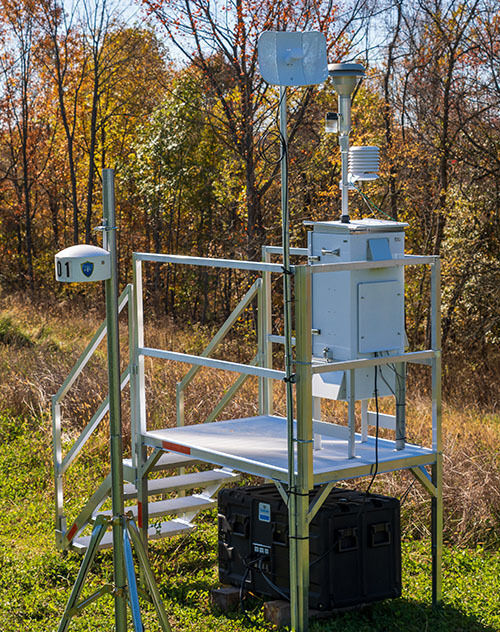 Image of air monitoring equipment